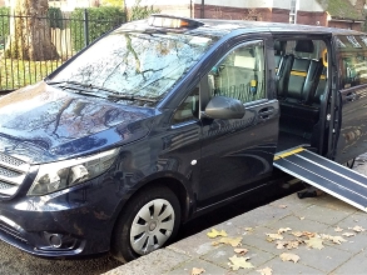a car parked in a parking lot