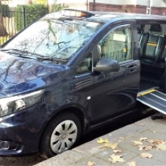 a car parked in a parking lot