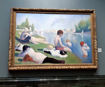 Bathers at Asnières, National Gallery - London Cab Tours